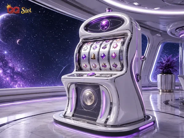 Tampilan permainan slot bertema dengan desain visual menarik